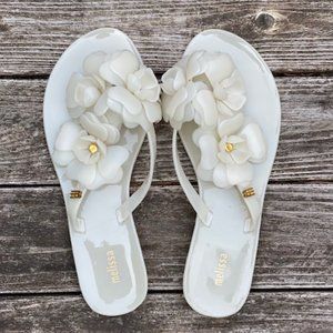 Melissa Flower Flip Flop Sandals